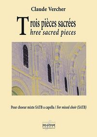 Picture of TROIS PIECES SACREES POUR CHOEUR MIXTE A CAPPELLA