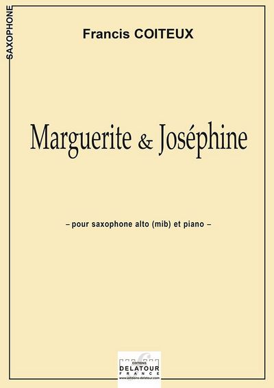 Picture of MARGUERITE ET JOSEPHINE POUR SAXOPHONE ALTO ET PIANO