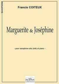 Picture of MARGUERITE ET JOSEPHINE POUR SAXOPHONE ALTO ET PIANO