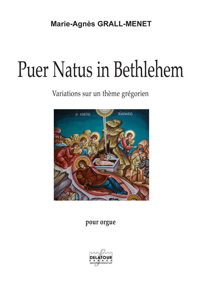 Picture of PUER NATUS IN BETHLEHEM - VARIATION SUR UN THEME GREGORIEN