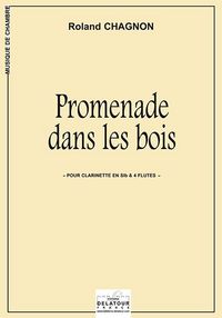 Picture of PROMENADE DANS LES BOIS POUR 4 FLUTES ET CLARINETTE