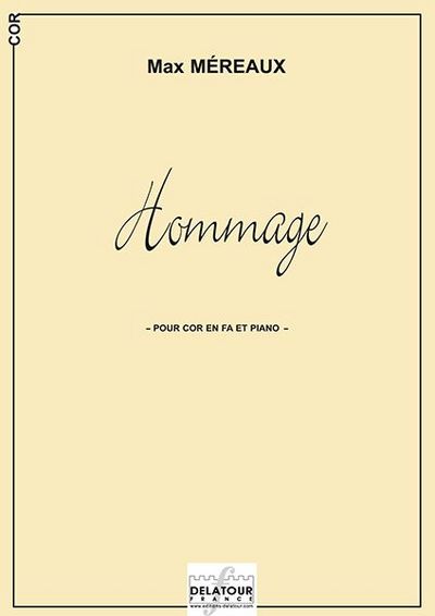 Picture of HOMMAGE POUR COR ET PIANO