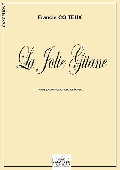 Picture of LA JOLIE GITANE POUR SAXOPHONE ALTO ET PIANO