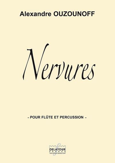 Picture of NERVURES POUR FLUTE ET PERCUSSION