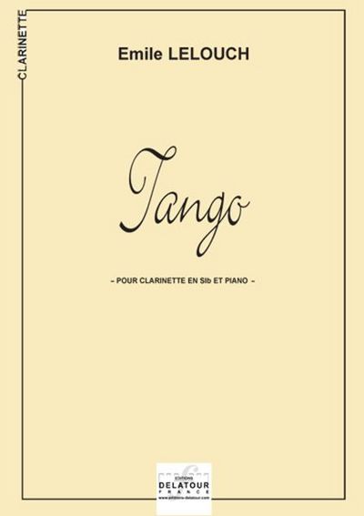 Picture of TANGO POUR CLARINETTE ET PIANO