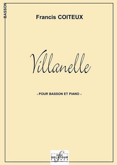 Picture of VILLANELLE POUR BASSON ET PIANO