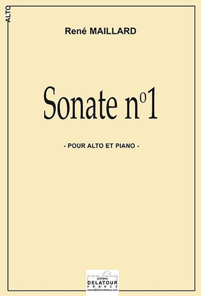Picture of SONATE N01 POUR ALTO ET PIANO