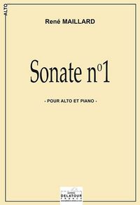 Picture of SONATE N01 POUR ALTO ET PIANO