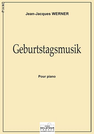Picture of GEBURTSTAGSMUSIK POUR PIANO
