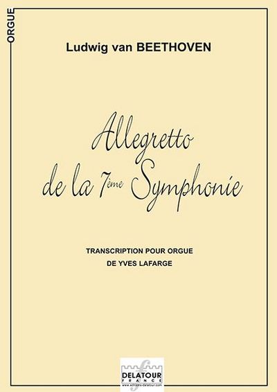 Picture of ALLEGRETTO DE LA 70 SYMPHONIE POUR ORGUE