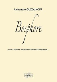 Picture of BOSPHORE POUR 2 BASSONS, ORCHESTRE A CORDES ET PERCUSSION (MATERIEL)
