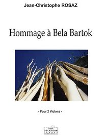 Image de HOMMAGE A BELA BARTOK POUR 2 VIOLONS