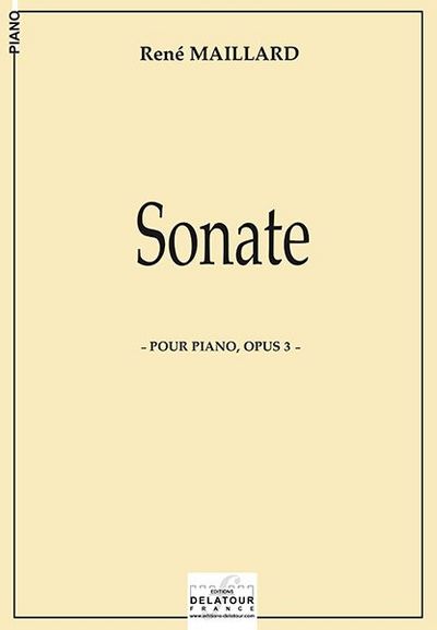 Picture of SONATE N03 POUR PIANO