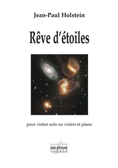 Picture of REVE D'ETOILES POUR VIOLON SOLO OU VIOLON ET PIANO