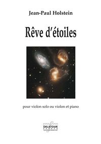 Picture of REVE D'ETOILES POUR VIOLON SOLO OU VIOLON ET PIANO