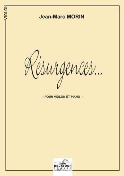 Picture of RESURGENCES POUR VIOLON ET PIANO