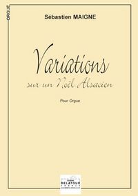 Picture of VARIATIONS SUR UN NOEL ALSACIEN POUR ORGUE