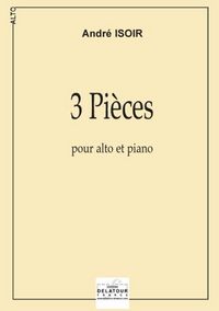 Picture of 3 PIECES POUR ALTO ET PIANO