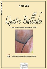 Picture of QUATRE BALLADES POUR SOPRANO ET PIANO