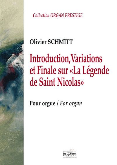 Image de INTRODUCTION, VARIATIONS ET FINALE SUR  LA LEGENDE DE SAINT NICOLAS E POUR ORGUE