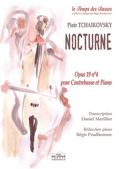 Picture of NOCTURNE OPUS 19 N04 POUR CONTREBASSE ET PIANO