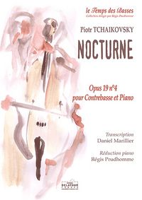 Picture of NOCTURNE OPUS 19 N04 POUR CONTREBASSE ET PIANO