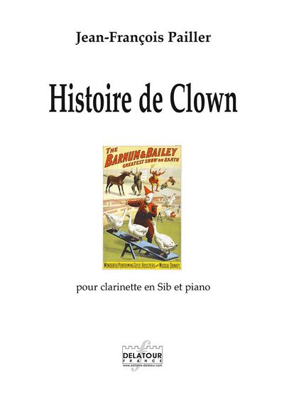 Picture of HISTOIRE DE CLOWN POUR CLARINETTE ET PIANO