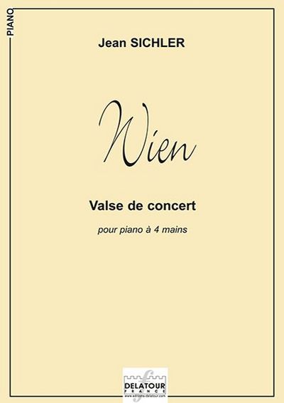 Picture of WIEN - VALSE DE CONCERT POUR PIANO A 4 MAINS