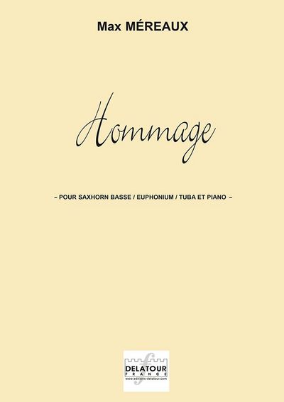 Picture of HOMMAGE POUR SAXHORN BASSE OU EUPHONIUM OU TUBA ET PIANO