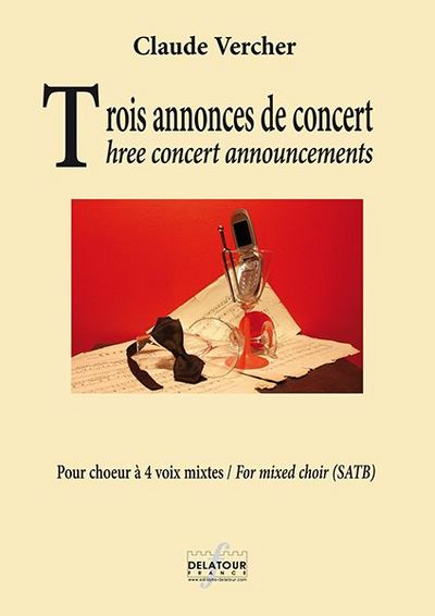 Picture of TROIS ANNONCES DE CONCERT POUR CHOEUR MIXTE A CAPPELLA