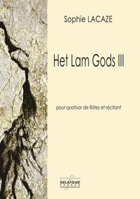 Picture of HET LAM GODS III POUR QUATUOR DE FLUTES ET RECITANT