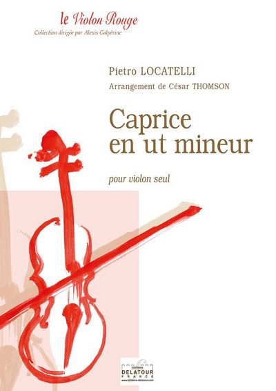 Image de CAPRICE EN UT MINEUR POUR VIOLON SEUL