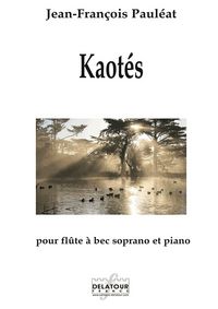 Picture of KAOTES POUR FLUTE A BEC SOPRANO ET PIANO