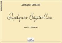 Picture of QUELQUES BAGATELLES POUR 1 A 4 VIOLONCELLES
