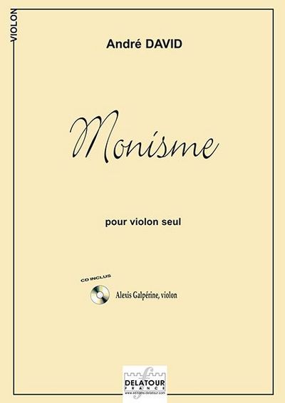 Picture of MONISME POUR VIOLON