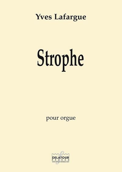 Picture of STROPHE POUR ORGUE