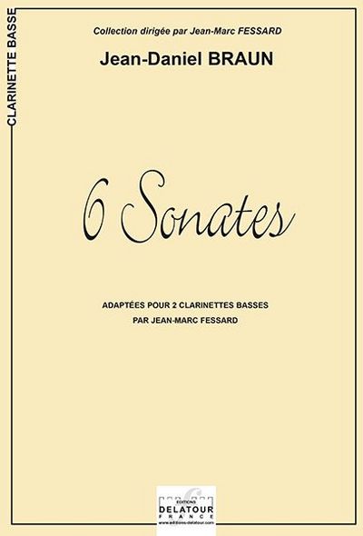 Picture of 6 SONATES POUR 2 CLARINETTES BASSES