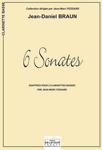 Picture of 6 SONATES POUR 2 CLARINETTES BASSES