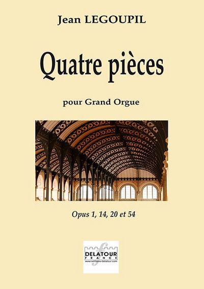Picture of QUATRE PIECES POUR GRAND ORGUE