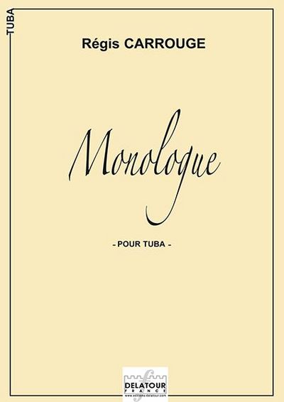 Picture of MONOLOGUE POUR TUBA SEUL