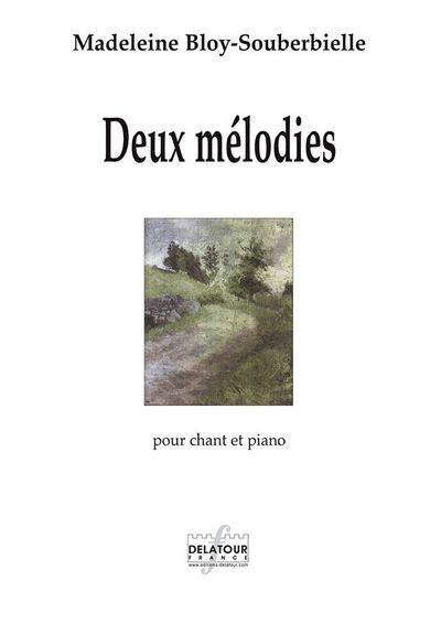 Image de DEUX MELODIES POUR CHANT ET PIANO