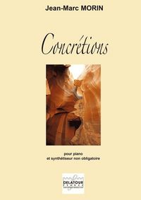 Image de CONCRETIONS POUR PIANO ET SYNTHETISEUR NON OBLIGATOIRE