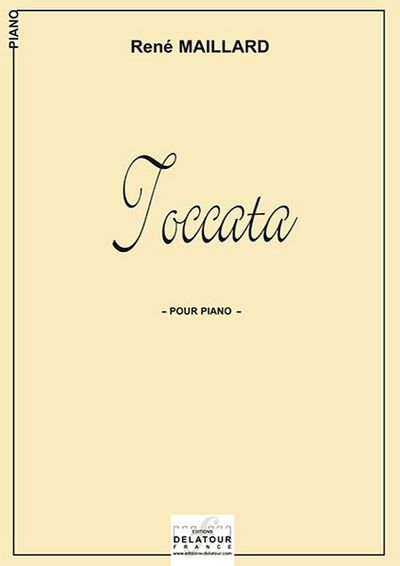 Picture of TOCCATA POUR PIANO
