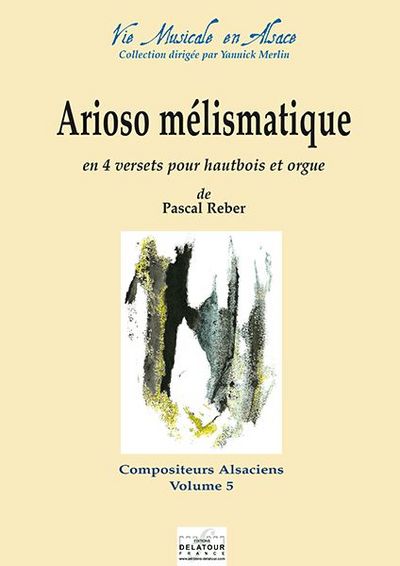Picture of ARIOSO MELISMATIQUE EN 4 VERSETS POUR HAUTBOIS ET ORGUE