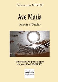 Picture of AVE MARIA (EXTRAIT D'OTELLO) POUR ORGUE