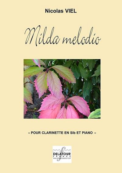 Picture of MILDA MELODIO POUR CLARINETTE ET PIANO