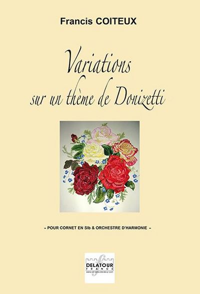 Picture of VARIATIONS SUR UN THEME DE DONIZETTI - POUR CORNET ET ORCHESTRE D'HARMONIE (CONDUCTEUR)