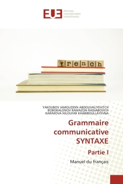 Picture of Grammaire communicative SYNTAXE Partie I