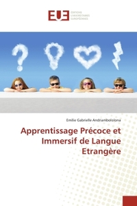 Picture of Apprentissage Précoce et Immersif de Langue Etrangère