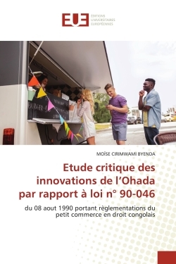 Picture of Etude critique des innovations de l'Ohada par rapport à loi n° 90-046